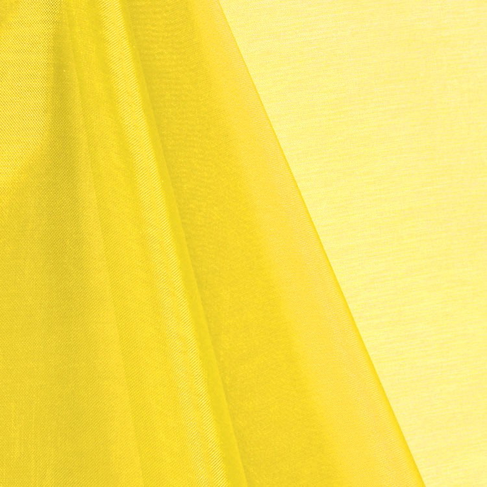 Yellow Mirror Organza Fabric image 1 of 1