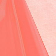 Coral Mirror Organza Fabric