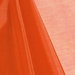Dark Orange Mirror Organza Fabric