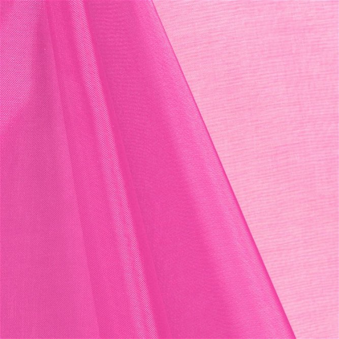 Hot Pink Mirror Organza Fabric