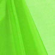 Neon Green Mirror Organza Fabric