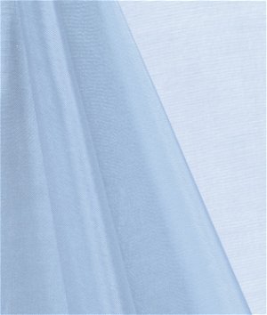 Baby Blue Mirror Organza Fabric