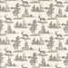 Premier Prints Mountain Antlers Lead Macon Fabric