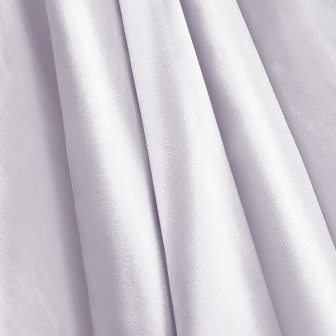 White Costume Satin Fabric image 1 of 1