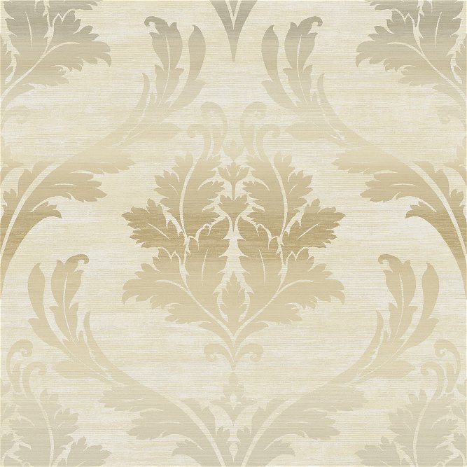 Seabrook Designs Catamount Off-White &amp; Gold Wallpaper