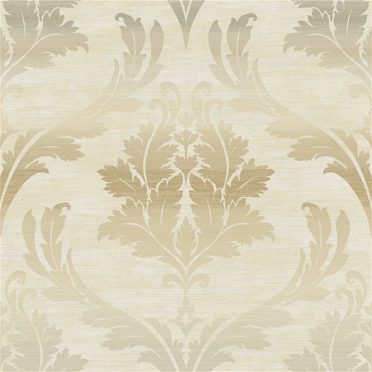 Seabrook Designs Catamount Off-White & Gold Wallpaper