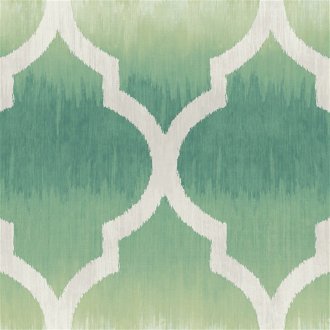 Seabrook Designs Catamount Ogee Jade &amp; Off-White Wallpaper