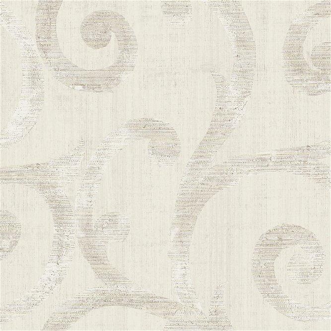 Seabrook Designs Silverton Gray &amp; Off-White Wallpaper