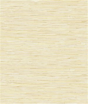 Seabrook Designs Silverton Grass Metallic Gold & Off-White Wallpaper