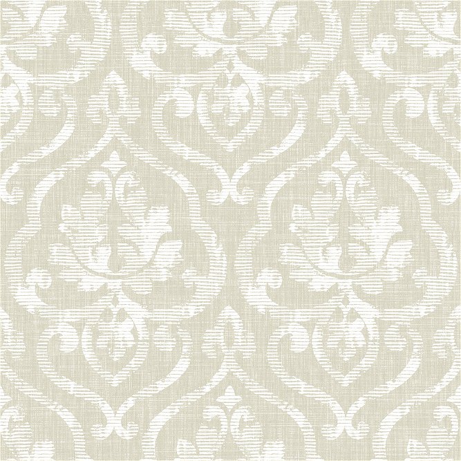 Seabrook Designs Tamarack Latte &amp; White Wallpaper