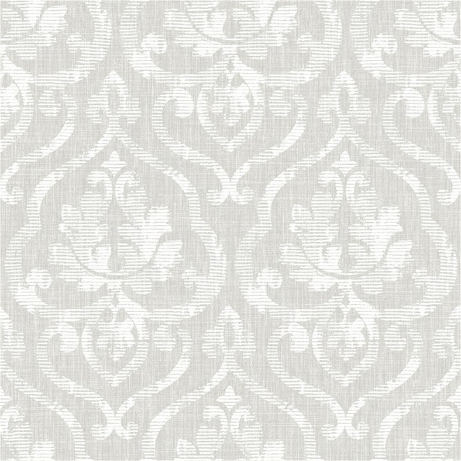 Seabrook Designs Tamarack Gray &amp; White Wallpaper