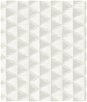 Seabrook Designs Tamarack Geo Light Greige & White Wallpaper