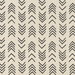 Premier Prints Mud Cloth Black Flame Slub Linen Fabric