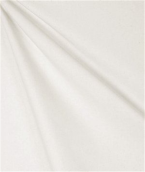 Hanes 108 inch Bleached White Permanent Press Premier Wide Cotton Muslin Fabric