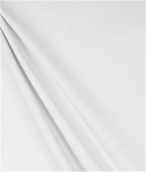 Hanes 36/38 inch Bleached White Permanent Press Premier Cotton Muslin Fabric
