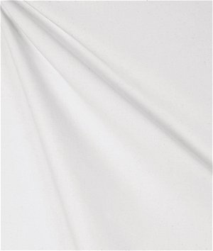 Hanes 90 inch Bleached White Permanent Press Premier Wide Cotton Muslin Fabric