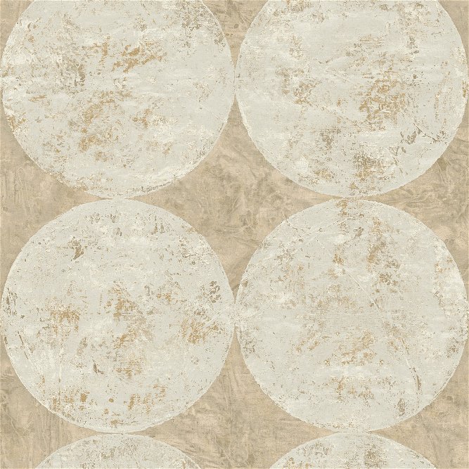 Seabrook Designs Fulton Taupe &amp; Off-White Wallpaper