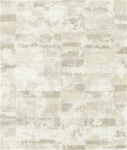 Seabrook Designs Gutenberg Gray & Off-White Wallpaper