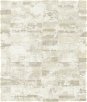 Seabrook Designs Gutenberg Gray & Off-White Wallpaper