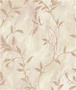 Seabrook Designs Wheatstone Light Brown & Off-White Wallpaper