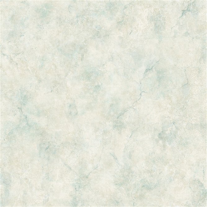 Seabrook Designs Wheatstone Faux Teal &amp; Off-White Wallpaper