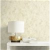 Seabrook Designs Wheatstone Faux Tan & Off-White Wallpaper - Image 2