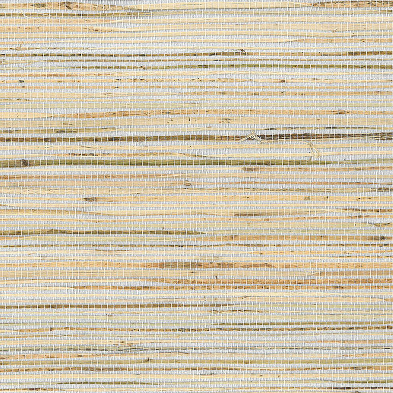 Seabrook Designs NA202 Jute Metallic Silver Wallpaper