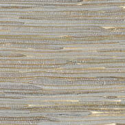 Seabrook Designs NA205 Java Grass Metallic Silver Wallpaper