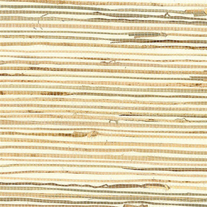 Seabrook Designs NA209 Rushcloth Brown &amp; Off-White Wallpaper