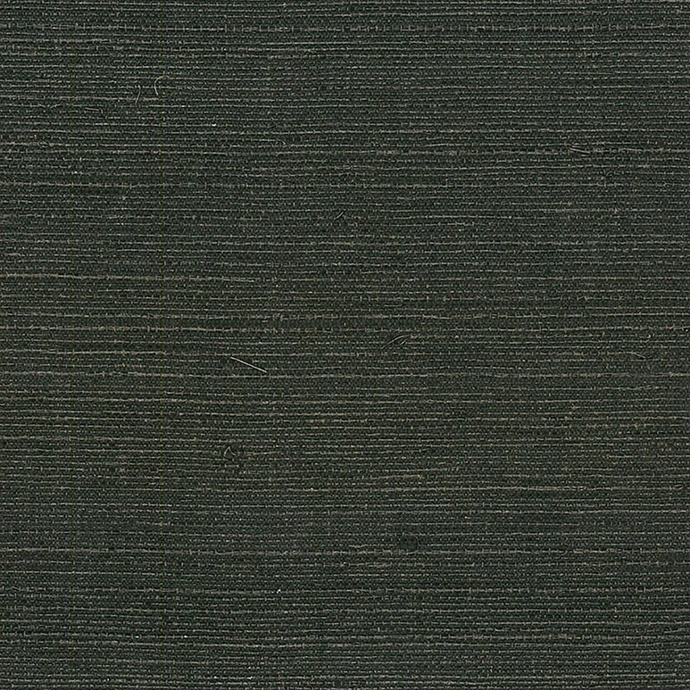 Seabrook Designs NA214 Sisal Black Wallpaper