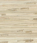 Seabrook Designs NA215 Triangle Grass Metallic Off-White Wallpaper