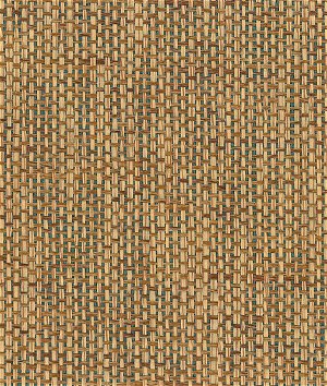 Seabrook Designs NA502 Paperweave Brown & Green Wallpaper