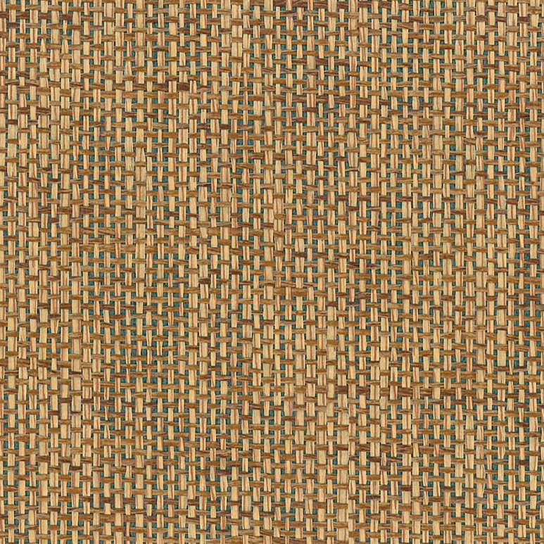 Seabrook Designs NA502 Paperweave Brown &amp; Green Wallpaper