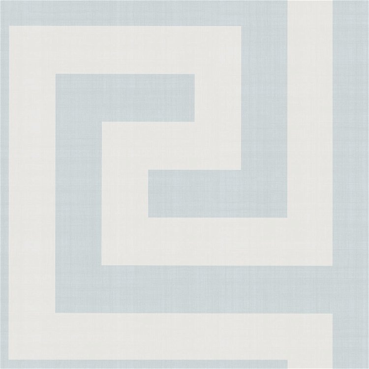 Seabrook Designs Vogue Baby Blue & Off-White Wallpaper