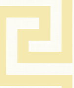 Seabrook Designs Vogue Metallic Gold & Off-White Wallpaper