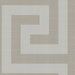 Seabrook Designs Vogue Metallic Silver & Taupe Wallpaper