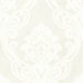 Seabrook Designs Vogue Damask Metallic & Gray Wallpaper