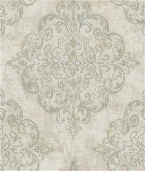 Seabrook Designs Atelier Gray & Taupe Wallpaper