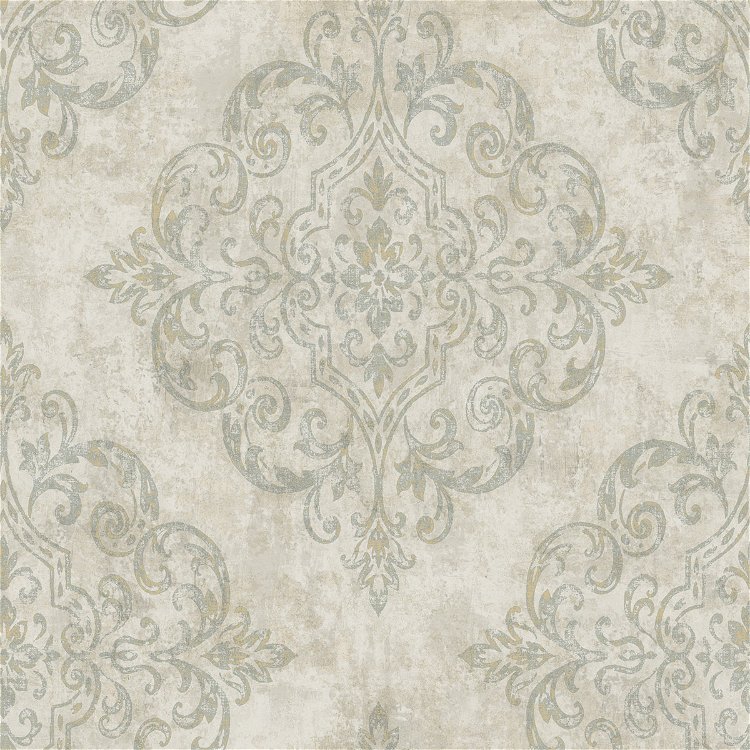 Seabrook Designs Atelier Gray & Taupe Wallpaper