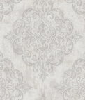 Seabrook Designs Atelier Gray & Off-White Wallpaper