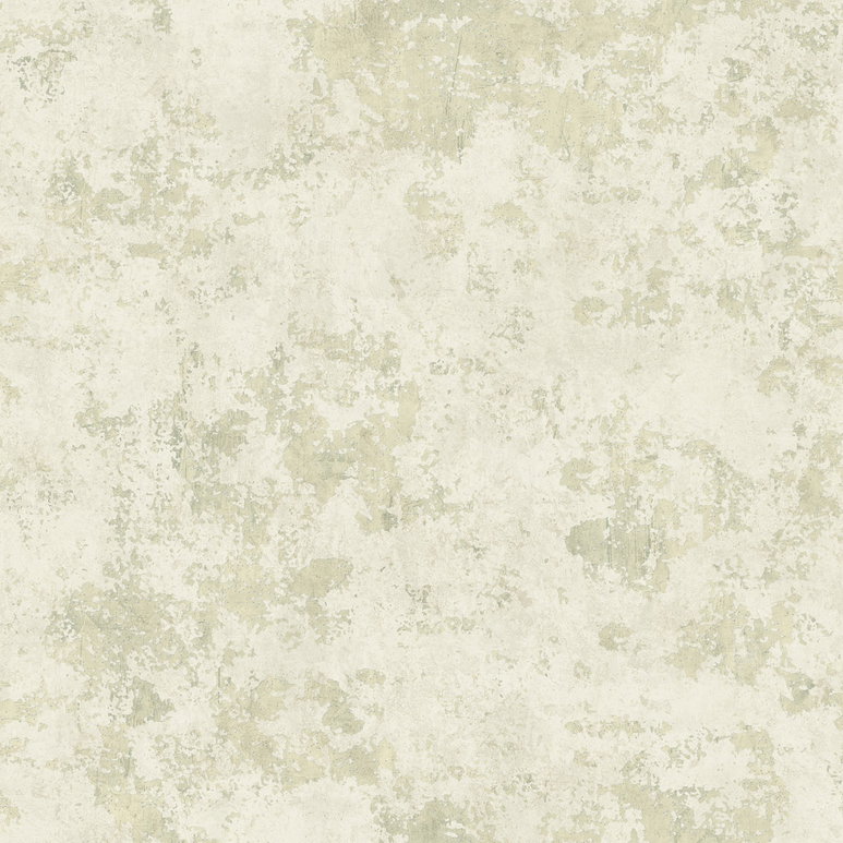 Seabrook Designs Atelier Stucco Greige &amp; Off-White Wallpaper