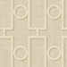 Seabrook Designs Adorn Geo Tan & Off-White Wallpaper