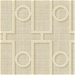 Seabrook Designs Adorn Geo Tan &amp; Off-White Wallpaper thumbnail image 1 of 2