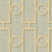Seabrook Designs Adorn Geo Metallic Gold & Gray Wallpaper