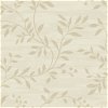 Seabrook Designs Couture Metallic Gold & Off-White Wallpaper - Image 1