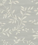 Seabrook Designs Couture Metallic Silver Wallpaper