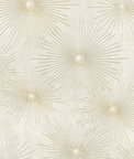 Seabrook Designs Catwalk Metallic Gold & Off-White Wallpaper