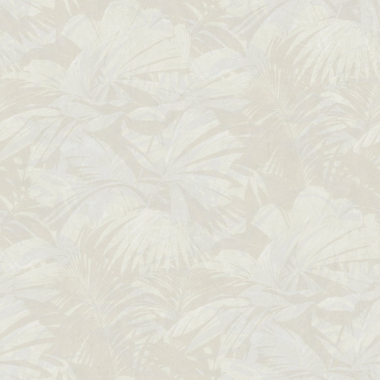 Seabrook Designs Masquerade Light Tan &amp; Off-White Wallpaper