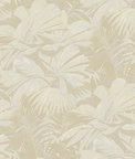 Seabrook Designs Masquerade Metallic Gold & Off-White Wallpaper