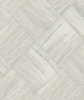 Seabrook Designs Masquerade Weave Greige & Off-White Wallpaper